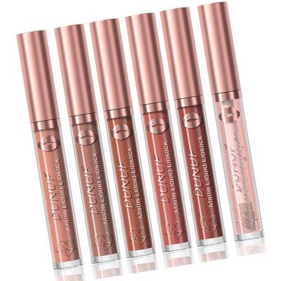 6pcs Matte Lipstick Set Long Lasting Highly Pigment Everyday Wear For Different Skin Tone And Occasion