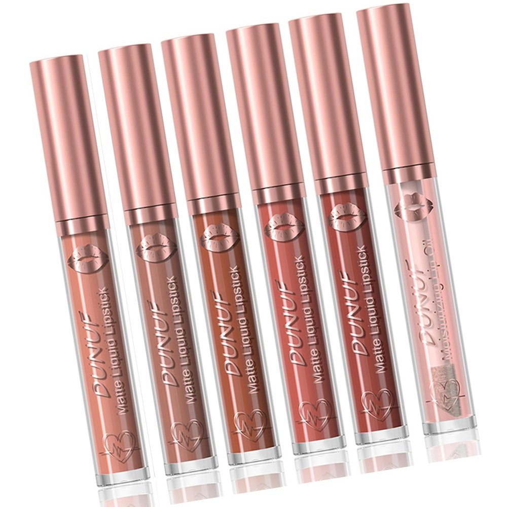 6pcs Matte Lipstick Set Long Lasting Highly Pigment Everyday Wear For Different Skin Tone And Occasion