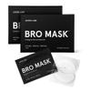 BRO MASK Under Eye Patches for Men with Hydrogel (6 pairs) - Anti-Aging Korean Eye Masks for Dark Circles and Puffiness - Puffy Under Eye Treatment - Perfect Skin Care for Men view 1