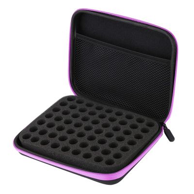 aqxreight 63 Slots Portable Aromatherapy Essential Oil Storage Bag Case Box Premium Material Ma Essential Oil Storage BagEssential Oil Storage CaseEssential Oil Storage BoxEss (#2)