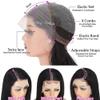 13x4 Lace Front Bob Wig Human Hair Lace Glueless Bob Wig Human Hair HD Transparent Short Straight Frontal Bob Wig for Black Women Human Hair Pre Plucked with Baby Hair Free Part Natural Color 14Inch view 4