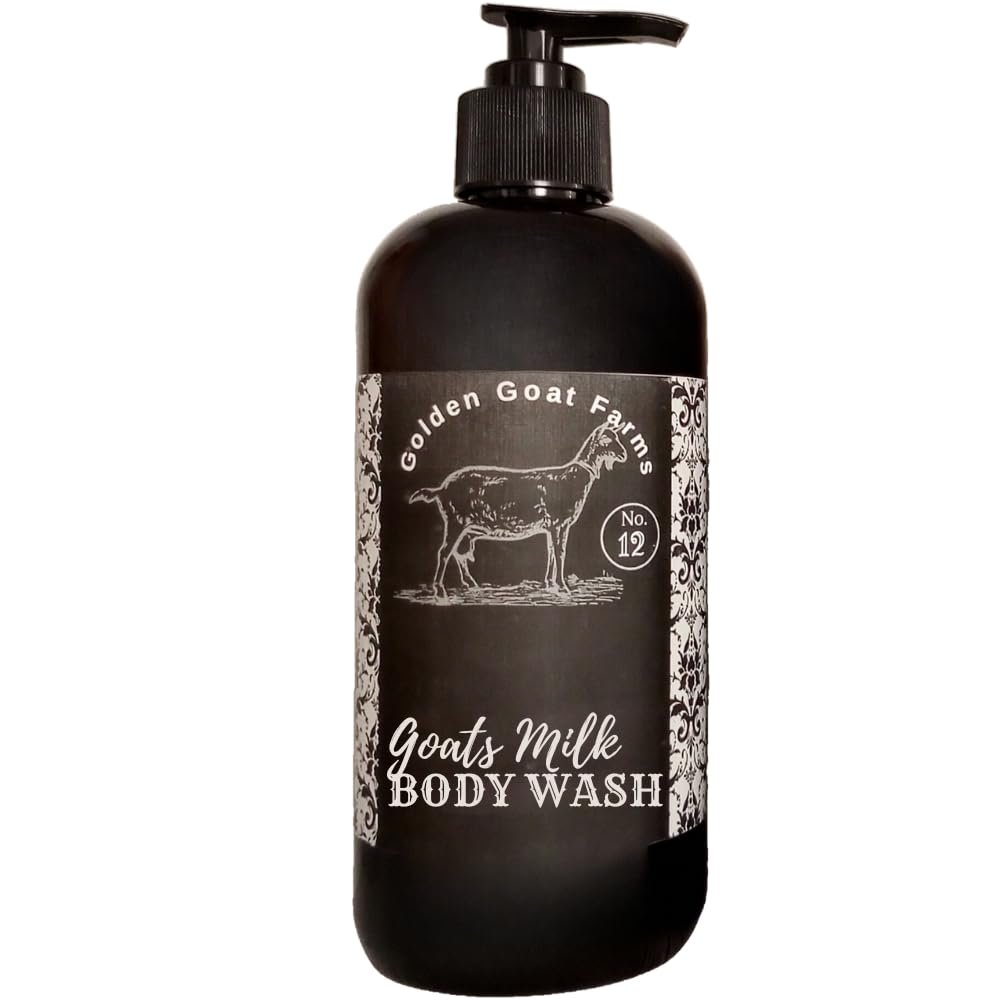 Black Canyon Home and Body Golden Goat Farms Coconut Lime Verbena Scented Body Wash with Goat Milk, 16 Oz