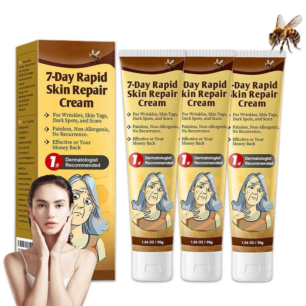 7-Day Rapid Skin Repair Cream, 7 Day Rapid Skin Cream, 7 Day Rapid Skin Care Cream, Intense Skin Cream, Firming and Rejuvenating Skin, Moisturizing and Nourishing Cream