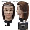 Barber Mannequin Head Male Haircut Training Head Men Human Hair Mannequin Head view 2