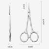 1Pcs Stainless steel dead skin scissors style front dead skin scissors barbed nail clippers view 2