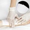 CABAX 8'' x 2.7'' Disposable Hair Removal Tool Depilatory Paper Nonwoven Cloth Epilator Women Wax Strip Paper Shaving Roll Waxing Smooth Legs, 50 Sheets view 3