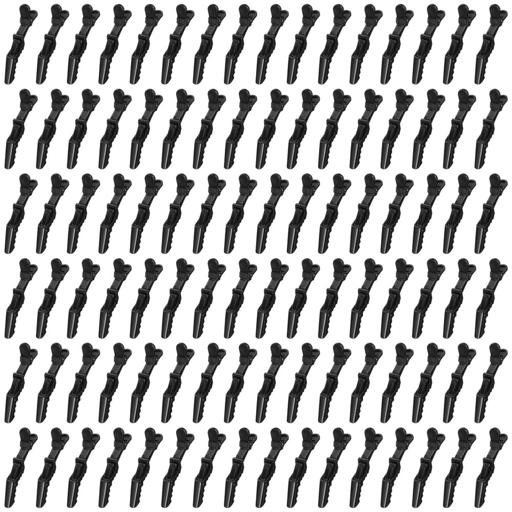 Hair Clips for Women 96 Pcs, Alligator Hair Clip for Styling Sectioning Plastic Gator Salon Hair Clip, Professional Alligator Clip with Wide Teeth  Double-hinged Design