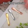 6pcs Mini Metal Makeup Spatula, Reusable Cosmetic Spoon with Storage Box Skincare Scoop Multifunctional Facial Applicator Beauty Tools for Eye Cream Lotion Mask(Gold, Silver, Pink)  view 3