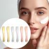 6pcs Mini Metal Makeup Spatula, Reusable Cosmetic Spoon with Storage Box Skincare Scoop Multifunctional Facial Applicator Beauty Tools for Eye Cream Lotion Mask(Gold, Silver, Pink)  view 4