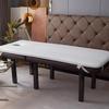 White/a(t),60 * 180cm,LDLCYCN High Density Sponge Massage Table Topper Thicken 7Cm(2.8In) Lash Bed Topper with Elastic Band Non-Slip Spa Bed Pad Massage Accessories Square/Round/Trapezoidal Head view 2
