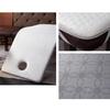 White/a(t),60 * 180cm,LDLCYCN High Density Sponge Massage Table Topper Thicken 7Cm(2.8In) Lash Bed Topper with Elastic Band Non-Slip Spa Bed Pad Massage Accessories Square/Round/Trapezoidal Head view 3