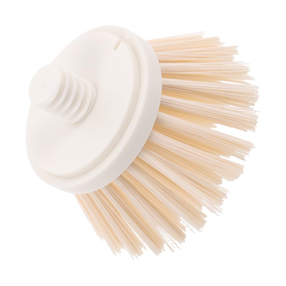 Amosfun Replacement Bowl Scrub Brush Head High-Efficiency Attachment for Kitchen Dishwashing Easy to Replace Sturdy Construction for Long-Term Use for Quick and Thorough Removal
