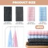 4Pcs Exfoliating Washcloth, Quick-Drying Long-Strip Exfoliating Shower Towel for Showering, Rip-Resistant Body Scrubber Cloth for Men & Women All Skin Types, Washcloth view 3