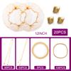 225PCS Hair Nets for Buns Invisible Hairnets for Dance Buns with Pins 20Pcs 12Inch Blonde Nets and 100Pcs Pins Ballet Bun Kit -Perfect for Dance & Secure Bun Covers for Kids, Blonde view 2