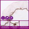 225PCS Hair Nets Set-20 Invisible Hair Nets (12inch) Brown Hair Nets for Dance,Dance Stuff with 100 Bobby Hair Pins,100 Elastic Bands and 5 Hair Ties,Brown 12inch view 4