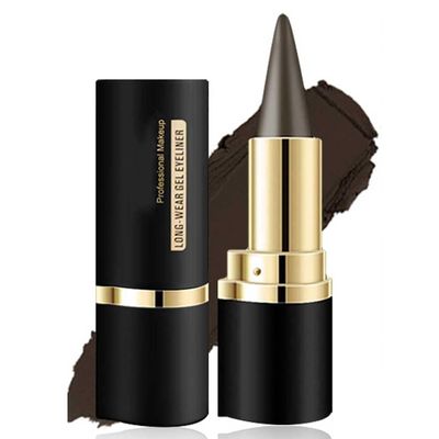 BANGFENG Ultra-Pigmented Gray Eyeliner delineador de ojos for Bold, Goth-Inspired Looks, Waterproof & Smudge-Proof Formula, Long-Lasting & Intense Color for Dramatic and Smoky Black Eyes Makeup