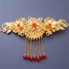 Ancient Chinese Costume Bridal Hair Comb Headdress Hair Comb Back Comb Wedding Accessories Style 7 view 1