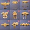 Ancient Chinese Costume Bridal Hair Comb Headdress Hair Comb Back Comb Wedding Accessories Style 7 view 3
