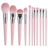 10pcs Makeup Brush Set Cosmetic Foundation Brush For Liquid Makeup Contour Eyeshadow Blush Brush Makeup Brushes Kit (11 Makeup Brushes) view 1