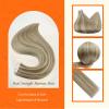 Full Shine Tape in Human Hair 20 Inch Tape in Hair Extensions Tape in Remy Hair Extensions 50 Gram Color 16 Highlight 22 Blonde Double Sided Tape Hair 20 Pcs Real Human Hair Tape in Extensions view 2