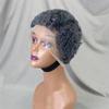 13X4 Lace Frontal Short Curly Wave Human Hair Wigs 180% Density 13X4 Lace Front Human Hair Wig For Black Women view 1