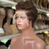 100% Human Hair Wig 13X4 Short Bob Wig Lace Frontal Human Hair Wigs For Black Women view 1