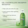 Aloderma Aloe Hair & Body Care Set: Oil Controlling Shampoo, Nourishing Conditioner, 300g Aloe Vera Gel+Tea Tree Oil view 2