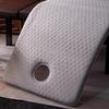 Grey(s),60 * 180cm,LDLCYCN High Density Sponge Massage Table Topper Thicken 7Cm(2.8In) Lash Bed Topper with Elastic Band Non-Slip Spa Bed Pad Massage Accessories Square/Round/Trapezoidal Head view 1