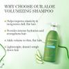 Aloderma Aloe Vera Hair Care Set: Volumizing Shampoo, Nourishing Conditioner view 4