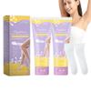 Wenrny Hair Removal Cream for Women and Men,Painless Body Hair Remover with Spatulas,Gentle Fast Effective Depilatory Cream for Private Areas,Legs,Arms,Bikini and Underarms,2 Pack (3.5 oz, yellow) view 1