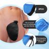 Dansydaisy 2 Pcs Men's Tanning Pouch Sun Protection, Tanning Cover for Men(Blue and Black) view 2