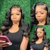 13X4 HD Lace Front Bob Wig Human Hair 180% Density Short Body Wave 13X4 Lace Frontal Bob Wigs For Black Women view 3