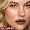 evpct Longwear Liquid Lip Liner Stain Marker Pen Long Lasting Waterproof, Dark Red Matte Semi Permanent 24 Hour Lip Liner and Lipstick Combo, Korean Color Stay Lipliner All Day, Lips Stain peel off view 2
