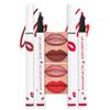 2Pcs Longwear Liquid Lip Liner Stain Marker Pen Set Long Lasting Waterproof, Dark Ruby Red Matte Semi Permanent 24 Hour Lip Liner and Lipstick Combo, Color Stay Lipliner All Day, Lips Stain peel off view 1