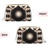HCVXBSA Travel Makeup Bag Gift for Women, PVC Leather Cosmetic Bags, Toiletry Bag, Portable Wide Open Pouch, Travel Cosmetic Bag with Divider view 3