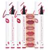 3Pcs Longwear Liquid Lip Liner Stain Marker Pen Set Long Lasting Waterproof, Mauve Dusty Pink Red Matte Permanent 24 Hour Lip Liner and Lipstick Combo, Color Stay Lipliner All Day, Lip Stains peel off view 1