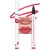 evpct Longwear Liquid Lip Liner Stain Marker Pen Long Lasting Waterproof, Pink Red Matte Semi Permanent 24 Hour Lip Liner and Lipstick Combo, Korean Color Stay Lipliner All Day, Lips Stain peel off view 1