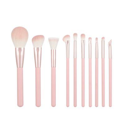 10pcs Makeup Brush Set Cosmetic Foundation Brush For Liquid Makeup Contour Eyeshadow Blush Brush Makeup Brushes Kit (10 Makeup Brushes)