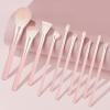 10pcs Makeup Brush Set Cosmetic Foundation Brush For Liquid Makeup Contour Eyeshadow Blush Brush Makeup Brushes Kit (10 Makeup Brushes) view 2