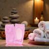 1Pair Pink Elbow Moisturizing Sleeve,Elbow Gel Cover Heel Socks Elbow Sleeves Elbow Pads for SPA Moisturizing Dry Cracked Skin Care for Exfoliating Soften,Foot and Hand Care,Beauty and Personal Care view 3