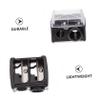BESPORTBLE 4pcs Cosmetic Tool Makeup Sharpener for Benefit Eyebrow Pencil Eyeliner Pen Makeup Pen Accessories Double Hole Manual Pencil Sharpener view 4