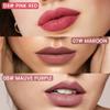 3Pcs Longwear Liquid Lip Liner Stain Marker Pen Set Long Lasting Waterproof, Pink Red Maroon Mauve Purple Matte 24 Hour Lip Liner and Lipstick Combo, Color Stay Lipliner All Day, Lip Stain peel off view 2