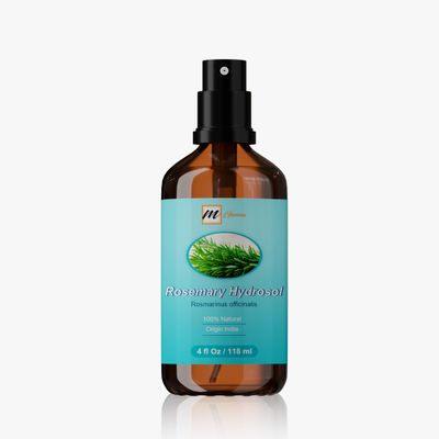 mGanna Rosemary Water Spray 4 Fl Oz / 118 ml Natural Herbal Essence for Skin and Hair Care