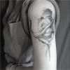 2pcs Arm Flower Semi-permanent Tattoo, Realistic Fake Tattoos, Lasts 7-15 Days, Waterproof Non-reflective Temporary Sticker view 2