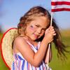 American Flag Temporary Tattoos/Perfect for 4th July - Memorial Day - Veterans Day/Patriotic Body Art/Skin Safe/Removable (American Flag 48pk) view 3