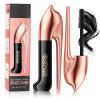 3D Waterproof Mascara Volume and lengthWaterproof Mascara BlackHigh Heels Fiber MascaraLengthening Thickening and Smudge-Proof Eyelash Mascara (Black, 2PCS) view 1
