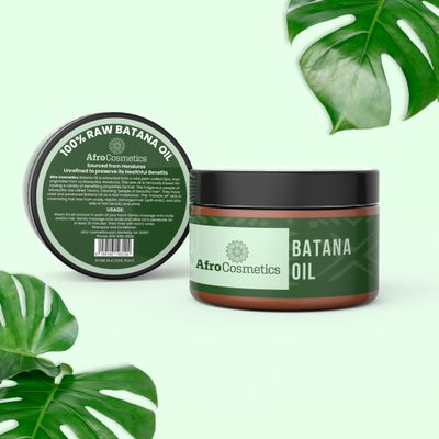 AFROCOSMETICS Unrefined Batana Oil From Honduras, 100% Pure Organic, Natural Hair Growth Bulk Wholesale (1 Gallon)