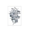 2pcs Flower Arm Compass Juice Tattoo Sticker, Semi-permanent Tattoo, Realistic Fake Tattoos, Lasts 7-15 Days, Waterproof Non-reflective view 2