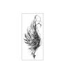 2pcs Wings Arm Semi-permanent Tattoo, Realistic Fake Tattoos, Lasts 7-15 Days, Waterproof Non-reflective Temporary Sticker view 2