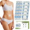 STFOCE 10pcs Castor Oil Pack Wrap, Disposable Castor Oil Pack for Belly Button, Organic Cotton Pad Self-Adhesive, Highly Absorbent, No Leakage, No Wash, Portable (Transparent) view 1